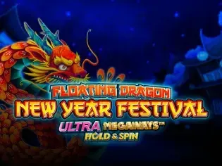 Floating Dragon New Year Festival Ultra Megaways Hold & Spin screenshot